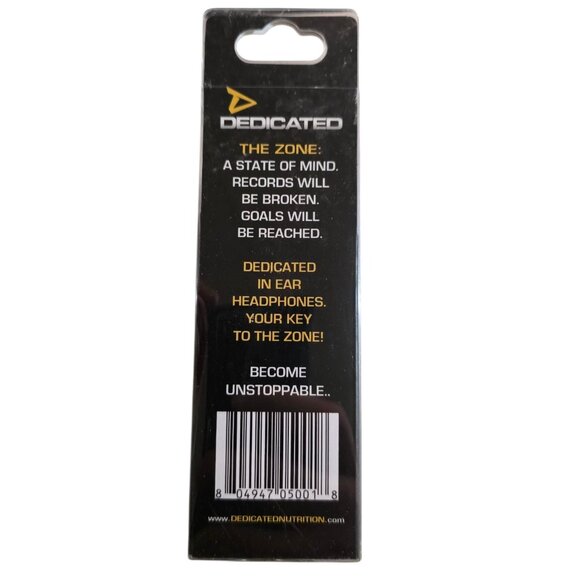 Dedicated Nutrition Wired Ear Buds I am Dedicated 3.5mm Jack - Picture 2 of 2